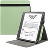 HoYiXi Custodia universale per 10,2 pollici Ti presentiamo Kindle Scribe 1ª generazione 2022/10,3 pollici Kobo Elipsa eReader 2021 Cover pieghevole con verticale Flip Stand e Portamatite - verde