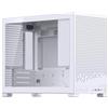 Jonsbo D32 PRO Case PC Bianco - Case mATX compatto con supporto Back-Connect, vetro temperato, filtri antipolvere e raffreddamento high-end