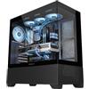 UNYKAch Chassis ATX REVELAT Black con capacità per schede grafiche fino a 425 mm e raffreddamento a liquido fino a 360 mm