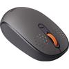 Baseus Mouse Tri-Mode Wireless Bluetooth per Laptop e PC Desktop Un Semplice Mouse Wireless Bluetooth per MacBook Pro Air Mac iPad Grigio Satinato F01B
