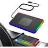 Generic Caricatore da Auto - Caricatore Wireless Antiscivolo, Tappetino di Ricarica Rapida | Tappetino di Ricarica Wireless, Caricatore da Cruscotto Antiscivolo, Dock di Ricarica Universale Rapido per