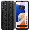 Tumundosmartphone Cover Silicone per Samsung Galaxy A14 4G/5G Disegno Pneumatico Disegni