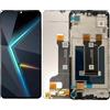 Generic Schermo LCD touch per ZTE Nubia Neo 8150N, ricambio per Nubia Neo 5G LCD (nero con telaio)