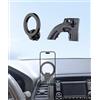 MaserWeller Supporto per telefono da auto per Honda HRV HR-V 2016 2017 2018 2019 2020 2021 2022 Accessori, supporto per telefono girevole a 360° compatibile con MagSafe, il supporto per cellulare non