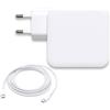new net Alimentatore GaN Type-C 100W tipo C Caricabatterie USB-C compatibile con dispositivi con porta USBC Macbook Lenovo HP Dell ASUS Acer Samsung Google Chromebook Huawei Matebook Realme Xiaomi