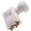 Red Opticum SCR 24-UB 3 Legacy 04H LNB - Unicable LNB mit 24 Userbändern und 3 Legacy Ausgängen zum Direktanschluss - Ausziehbarer Wetterschutz - 4K, UHD, Full HD, 3D tauglich