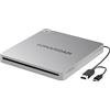 GOMAMIDADI Lettore DVD esterno USB 3.0 e tipo C, masterizzatore e lettore portatile per laptop, PC, Mac, Windows 11/10/8/7, Plug & Play, design leggero per casa, ufficio e viaggio