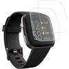 PHONILLICO Vetro temperato per Fitbit Versa 2 [2 pezzi] Pellicola protettiva per schermo orologio antigraffio