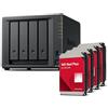 Synology DS925+ Bundle 32TB Western Digital (WD Red Plus 4X 8TB) 4Bay Desktop NAS, 2.5GbE, 4GB RAM