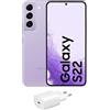Samsung Smartfon Samsung Galaxy S22 5G 8/128GB Fioletowy (SM-S901BLVDEUE)