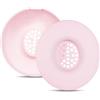 umvowuxa Copriauricolari in silicone per Beats Solo 4, Solo 3, resistenti al sudore, lavabili, custodia protettiva in silicone per cuffie wireless On-Ear Beats Solo4 e Solo3 (rosa)