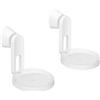 Sonos Coppia di supporti da parete 100, 2 Supporti (Bianco)