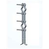 KONIG. ZANCA STAFFA SUPPORTO A MURO MURARE PER PALO ANTENNA TERRESTRE LUNGHEZZA 28 CM