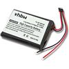 vhbw batteria compatibile con Garmin Edge 500, 010-01626-02, 205, Explore 820, 200, 520 navigatore GPS (600mAh, 3,7V, Li-Ion)