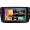 UHSFRA 9 Pollici Doppio Din Android 15 Autoradio per Fiat Linea Punto EVO 2012-2015 con CarPlay Telecamera Posteriore Comandi al volante Bluetooth GPS FM Radio WIFI(G5 2G+32G)