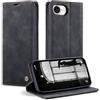 WenBaby CaseMe Cover per iPhone 16E, Magnetica Cover a Libro con Slot per Schede, Custodia in PU Pelle Portafoglio per iPhone 16E, Nero