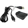 vhbw cavo di ricarica USB compatibile con Samsung Gear 2 Neo SM-R381 smartwatch tracker - Docking station, nero, 100 cm