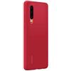 Huawei P30 Custodia Silicon Case, Accessorio Originale, Rosso