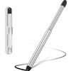 LIULANZ Penne stilo con slot per penna per touch screen, stilo capacitivo universale di alta precisione per iPad iPhone Tablet Samsung Galaxy Tutti i dispositivi touch screen (trasparenza)