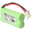 vhbw batteria sostituisce V-Tech 43AAA70PS2 per babyphone (800mAh, 2,4V, NiMH)