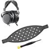 Voarmaks Cinturino in pelle di agnello compatibile con Audeze LCD Series: LCD-2, LCD-2 Classic, LCD-3, LCD-4, LCD-4Z, LCD-X, LCD-XC, LCD-MX4, LCD-GX ecc., Cuciture artigianali professionali, pelle di