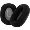 TaiZiChangQin NC75 Pro - Cuscinetti auricolari di ricambio in memory foam, compatibili con cuffie Srhythm NC75 Pro NC 75, in velluto nero