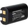 EXTENSILO batteria compatibile con Dymo LabelManager PnP, 260, 260 P, 280 stampante (1000mAh, 7,4V, Li-Ion)