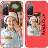 Yoedge Custom Cover Personalizzata Custodia per Samsung Galaxy S20 FE /S20 Lite 6,5 Personalizzato con Foto Testi,Silicone Personalizza Case Immagine Personalizzabili Case per Samsung S20 FE,Rosso