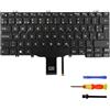 LIAN MO Tastiera retroilluminata per DELL Latitude 3300 5200 5300 7200 7300 3301 (spagnolo, retroilluminazione)