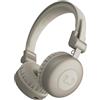 Fresh 'n Rebel Code Core, Cuffie Bluetooth senza fili, sull'orecchio, 30 ore di autonomia, con microfono e assistente vocale, controllo del volume e tasti play/pause, pieghevoli (Silky Sand)
