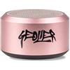 Colourbook Mini Speaker Bluetooth Geolier Rosa 3W TWS Shutter Foto USB-C 4 Ore Playback Licenza Ufficiale Regalo Ragazza