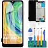 SRJTEK Per Samsung Galaxy A41 Schermo LCD Per Samsung A41 Sostituzione Dello Schermo A415 Display LCD SM-A415F/DSN Touch Digitizer Assembly SM-A415F Riparazione Parti Kit (non Originale) (Nero Con Cornice)