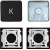 CTBDZ Tappo chiave individuale con cerniera di ricambio per (M1 M2) MacBook Pro A2141 A2251 A2289 A2338 A2442 A2485, sostituisce per MacBook Air A2179 A2337 A2681 tastiera (chiave K)