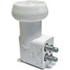 Fracarro 287339 UX-QD LTE LNB Quad Con 4 Uscite Universale Filtro LTE