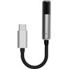 SHANLING UA MINI Amplificatore portatile DAC per cuffie USB C DAC con cavi audio ad alta risoluzione da 3,5 mm femmina a tipo C maschio per smartphone/PC/laptop/lettori (nero)