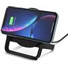 Belkin Supporto di Ricarica Wireless Boost Up da 10 W, Ricarica Qi per iPhone 11, 11 Pro/Pro Max, XS, XS Max, XR, SE, Samsung Galaxy S20, S20+, S20 Ultra, S10, S10+, S10e, con Alimentatore, Nero
