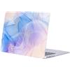 FFBOFFC Custodia Compatibile per MacBook Neo da 13 pollici Modello 2026 (A3404) con chip A18 Pro, Cover Rigida in Plastica, Marmo blu-viola
