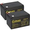 WSB Batteria di ricambio compatibile per APC RBC6, APC Smart UPS 700, 1000, 1500 e Back UPS Pro 1000