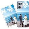 Sunrive Personalizzate Cover compatibile con OnePlus Nord CE 2 5G personalizzabile con Foto Testi Frase Logo Disegni e Grafiche Personalizzata, assorbimento degli urti morbido TPU trasparente