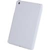 doupi SolidFit PureColor TPU Case per iPad Mini 1 2 3, Retina Display Solid Mat Cover, Bianco
