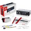Generico KIT SET PER BOSS AUDIO SYSTEMS 611UAB 1 autoradio 1 din, digital media, ricevitore am/fm, stereo, aux/usb/mp3/wma, con bluetooth, per auto, 1 pezzo