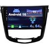sxauto BXLIYER Android 12 IPS Autoradio Per Nissan X-Trail Qashqai J11 Rouge(2014-2018) - 2G+32G - Senza fili Carplay & Android Auto - GRATUITI Camera - DSP DAB Fast-boot Volante WIFI 4G -2 Din 10.1 Pollici