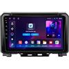 WOMGKDA 9 Pollici Android 13 Autoradio per Suzuki Jimny JB64 2018-2020 Navigazione GPS Touch screen con Bluetooth SWC FM RDS Radio AHD WIFI DVR Ventola di raffreddamento(2+32G)