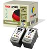 TONER EXPERTE Kit 2 XL PG-37 CL-38 Cartucce d'inchiostro compatibili per Canon Pixma iP1800, iP1900, iP2500, iP2600, MP140, MP190, MP210, MP220, MP470, MX300, MX310 (Nero, Colore)