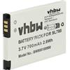 vhbw batteria compatibile con Siemens Gigaset SL750, SL750H, SL750H Pro, SL78, SL800H Pro telefono fisso cordless (700mAh, 3,7V, Li-Ion)