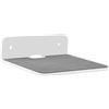Floweringbeter Elegante supporto da parete in acrilico per altoparlanti JBL, webcam, cellulari, router, multifunzione, design salvaspazio, 13,95114 pollici (bianco)
