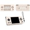 Hesupy RG28XX, custodia protettiva in silicone, custodia morbida con cordino, protezione anti-goccia, antigraffio, per console di gioco portatile ANBERNIC RG28XX (bianco)