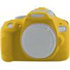 CWONCONGOIN Protezione Sostitutiva per Fotocamera Custodia Protettiva in Morbido Silicone per for Canon EOS 2000D