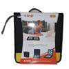 Linq Borsa Raccoglitore Porta Cd Dvd Maniglia a Valigetta Per Trasporto 400 Posti LINQ