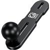 BRCOVAN Base di montaggio in lega di alluminio con sfera in TPU da 1 per moto, copertura del serbatoio del freno/frizione, compatibile con RAM Mounts B dimensione 1 pollice sfera braccio doppio